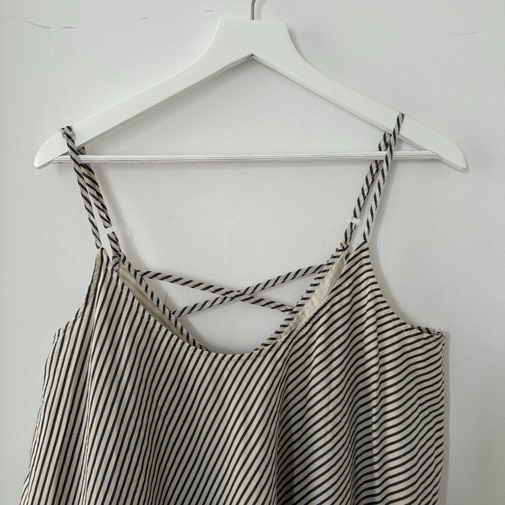 Nicobar brand Cotton Striped Slip Dress - Picture 3 of 5